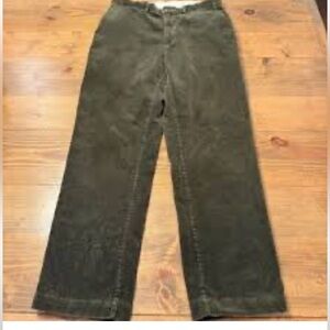 New Elie Tahari Olive Corduroy Pants size 2